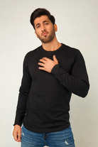 Euphagus Full Sleeve Henley T-Shirt - Mendeez PK 