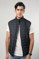 Ebon Quilted Puffer Jacket - Mendeez PK 