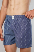 Crystal Pattern Woven Boxer Shorts - Mendeez PK 