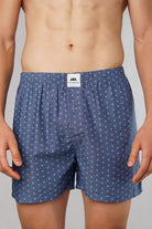 Crystal Pattern Woven Boxer Shorts - Mendeez PK 