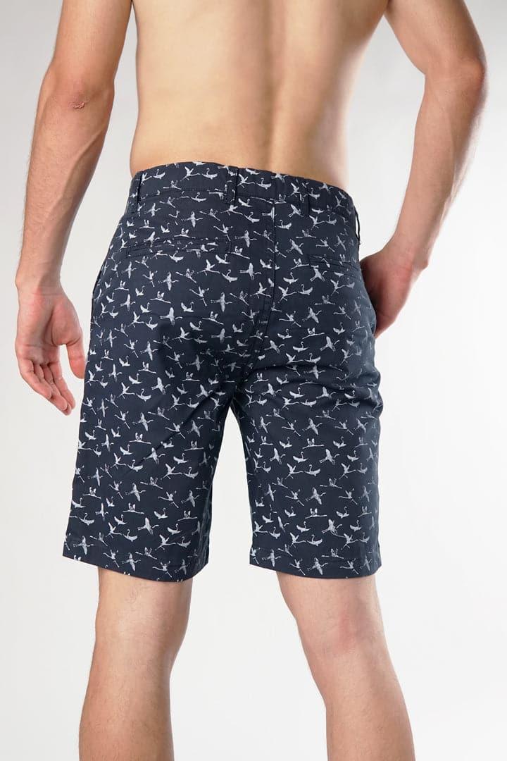 Crane Pattern Casual Shorts - Mendeez PK 