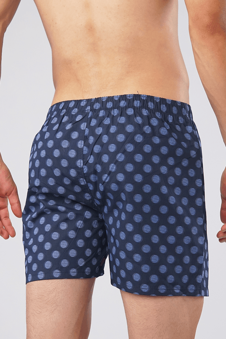 Glitchy Polka Woven Boxer Shorts - Mendeez PK 