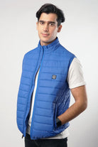 Azure Quilted Puffer Jacket - Mendeez PK 