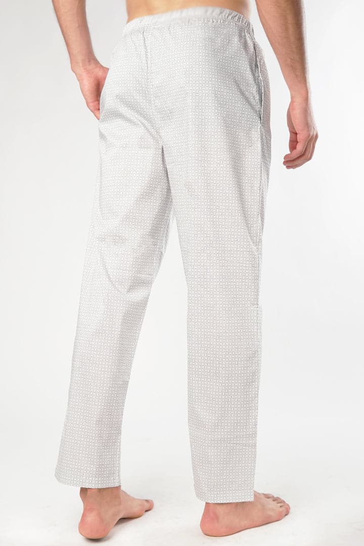 Geometric Pattern Woven Pajama - Mendeez PK 