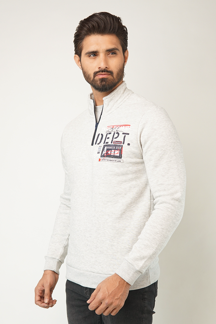 Bang Zip Neck Sweatshirt - Mendeez PK 