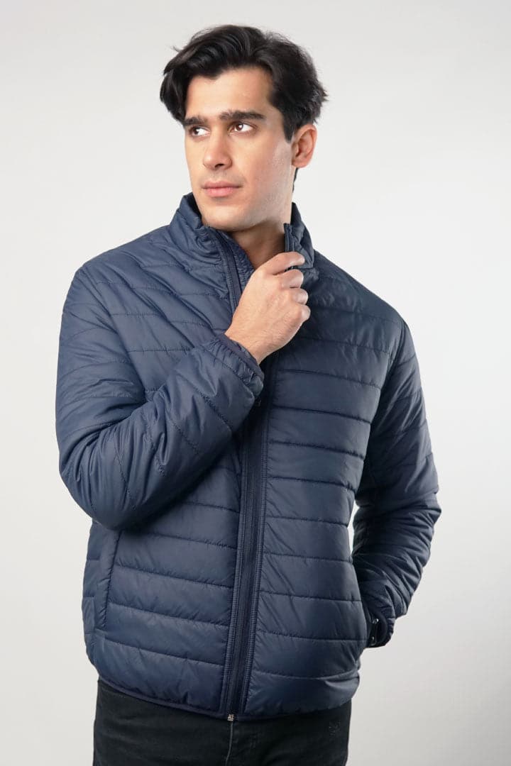 Marine Quilted Puffer Jacket - Mendeez PK 