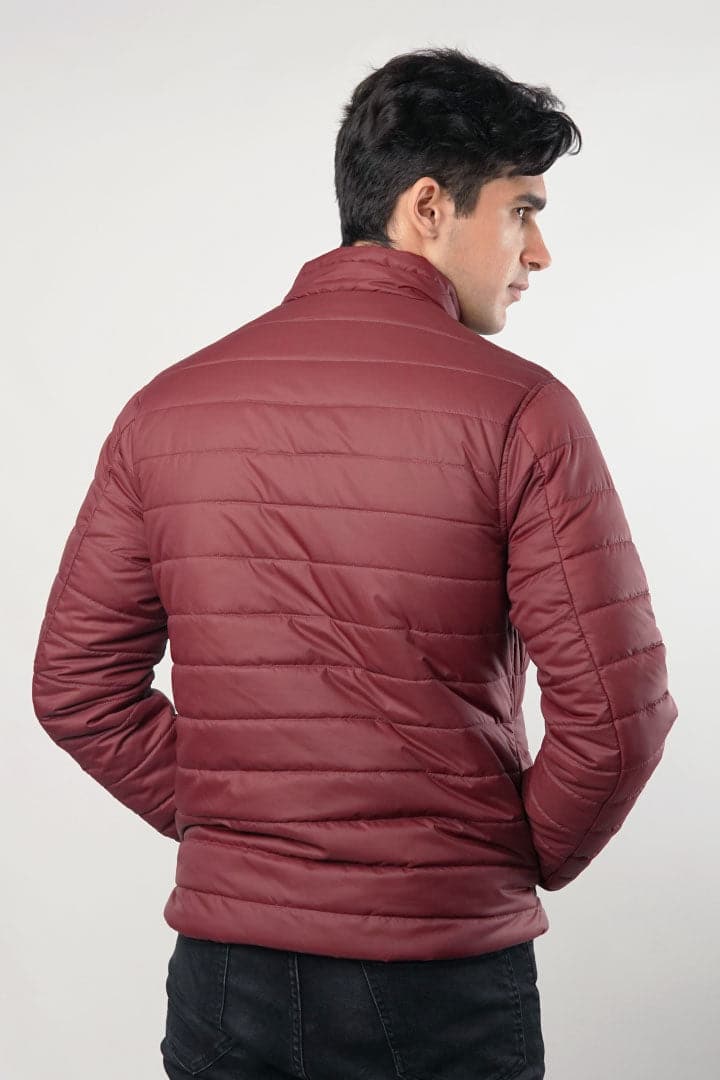 Mahogany Quilted Puffer Jacket - Mendeez PK 