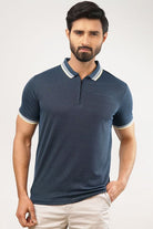 Air Force Blue Polo T-Shirt - Mendeez PK 