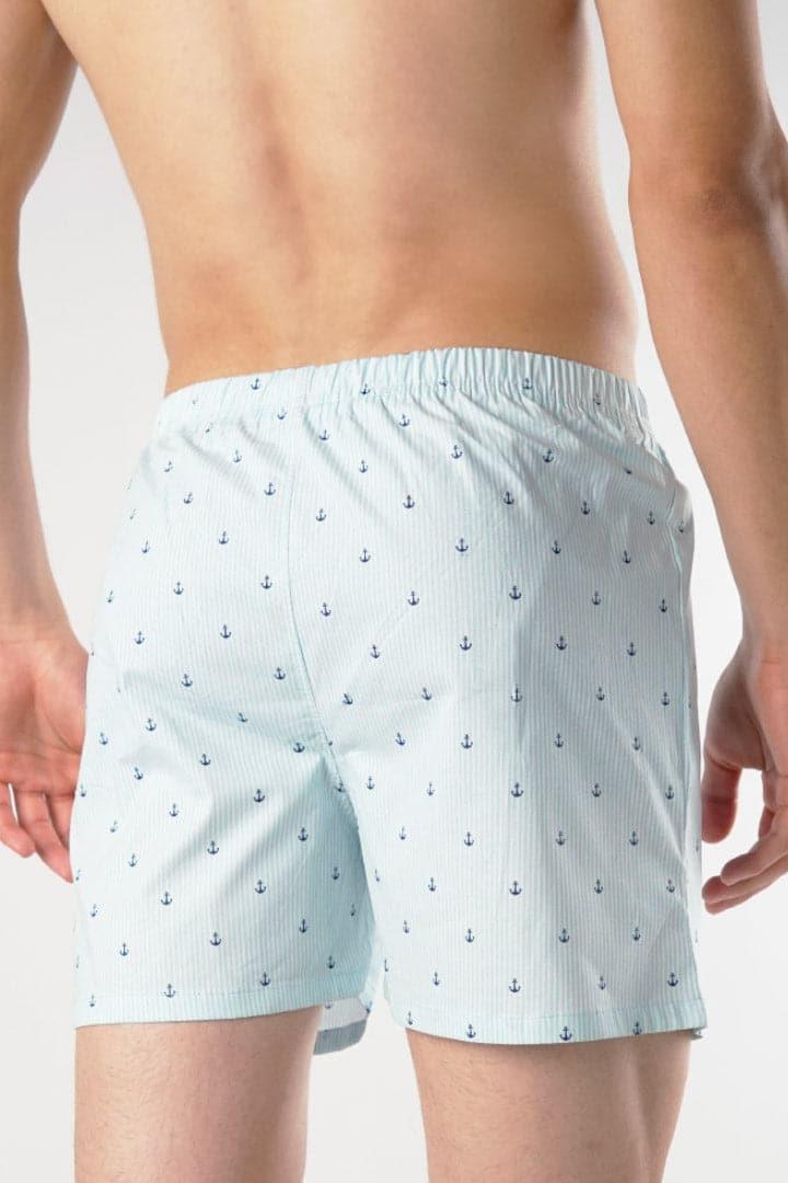 Anchor Woven Boxer Shorts - Mendeez PK 