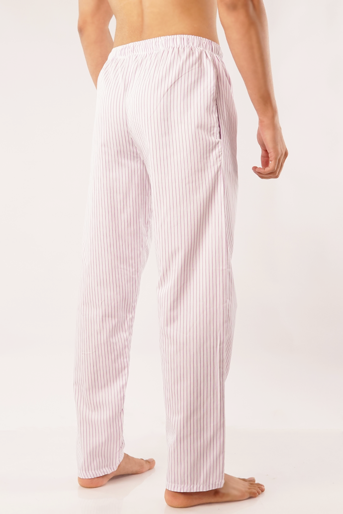 Rosy Striped Woven Pajama - Mendeez PK 