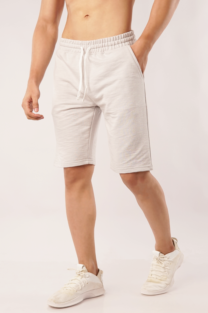 Antique White Casual Shorts - Mendeez PK 