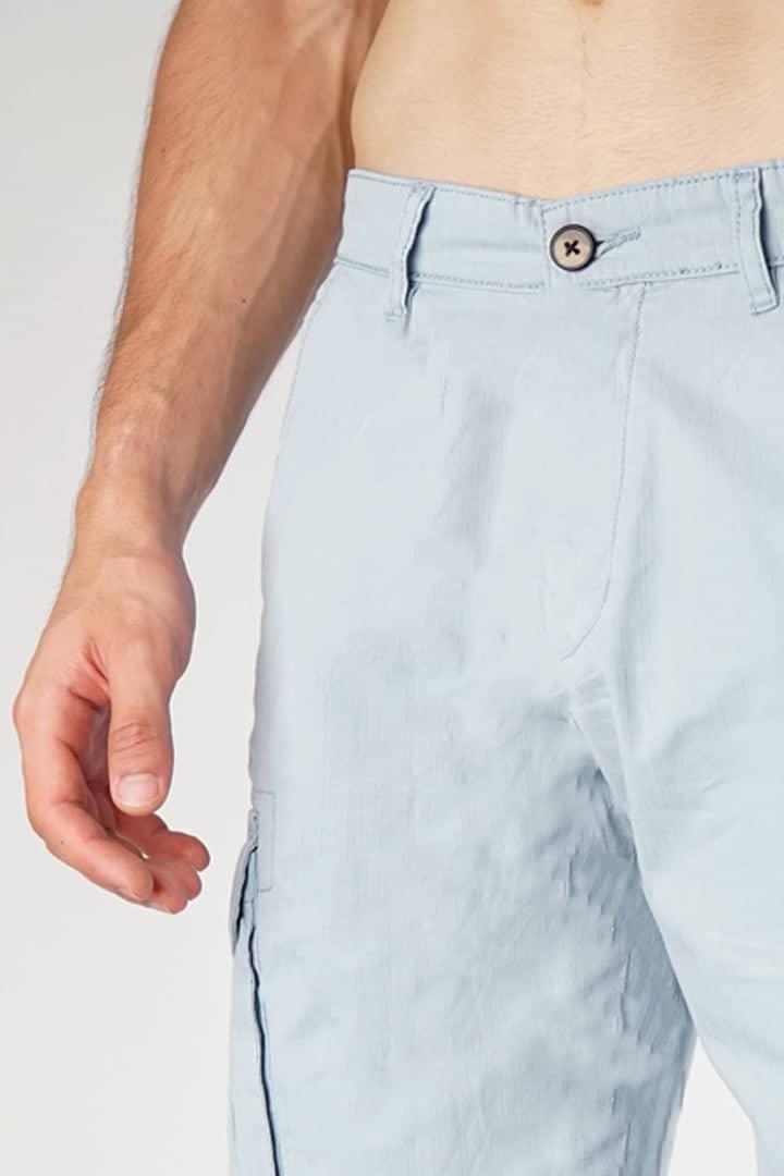 Sky Blue Cargo Shorts - Mendeez PK 