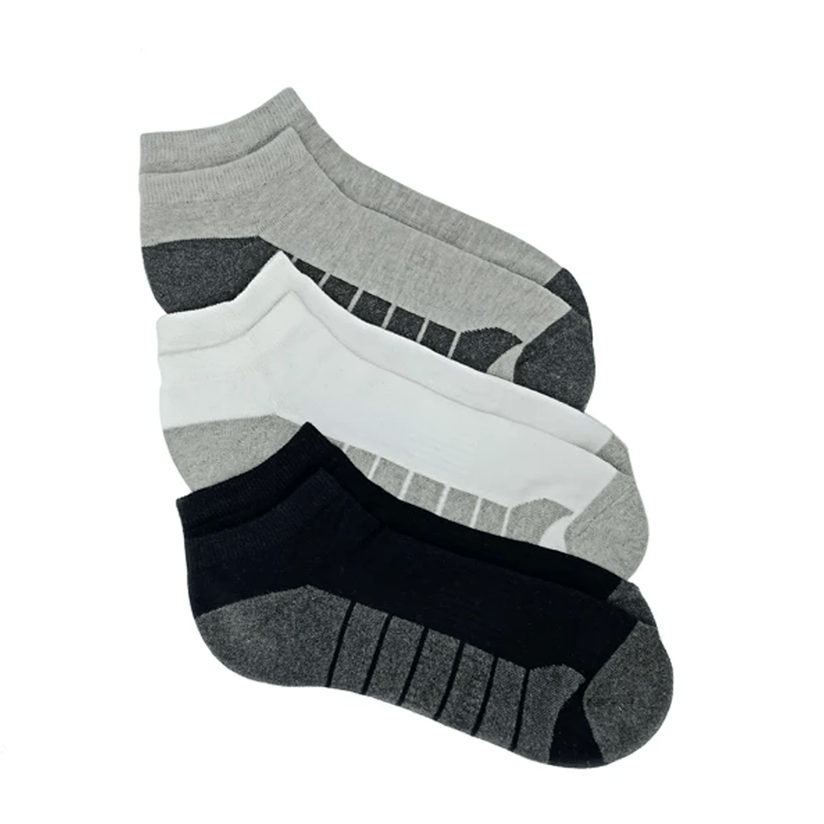 Pack of 3 - Low Cut Socks - 3 Colors (3884774359149)