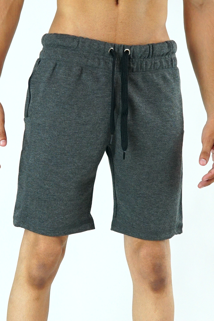 Solid Charcoal Shorts - Mendeez PK 