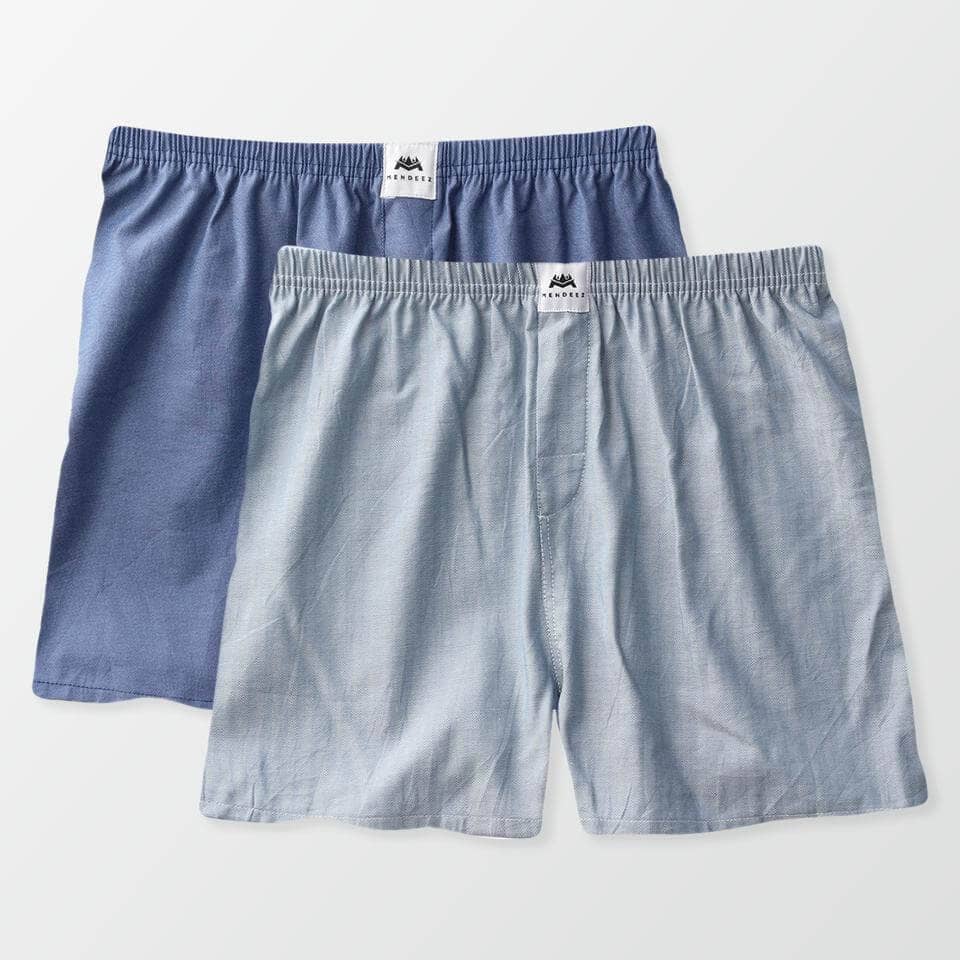 Woven Boxer Shorts - Pack of 2 (4029634838637)