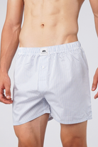 Icy Stripes Woven Boxer Shorts - Mendeez PK 