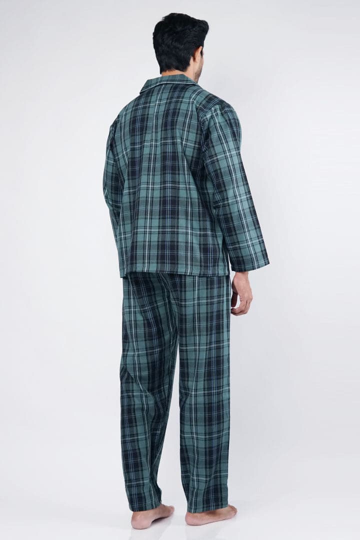 Lapasa Night Suit (Green) - Mendeez PK 