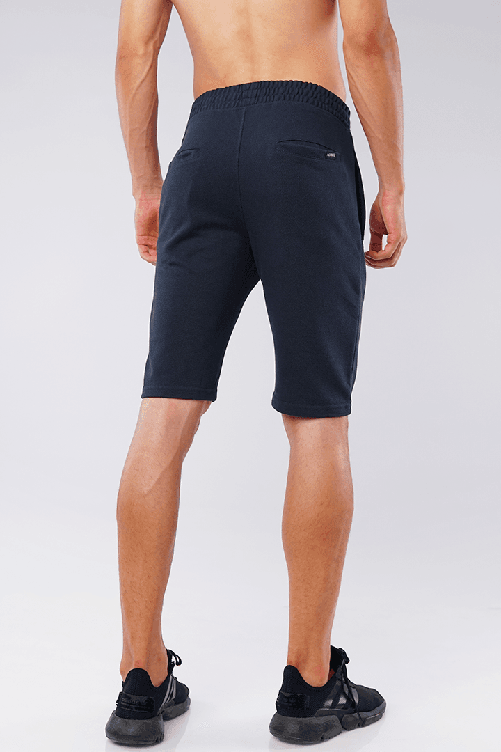 Pitch Black Pique Terry Shorts - Mendeez PK 