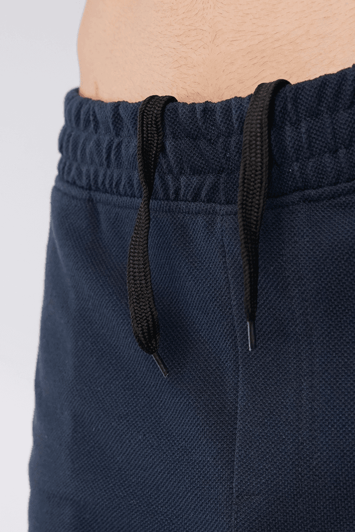 Pitch Black Pique Terry Shorts - Mendeez PK 