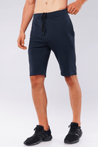 Pitch Black Pique Terry Shorts - Mendeez PK 