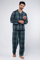 Lapasa Night Suit (Green) - Mendeez PK 