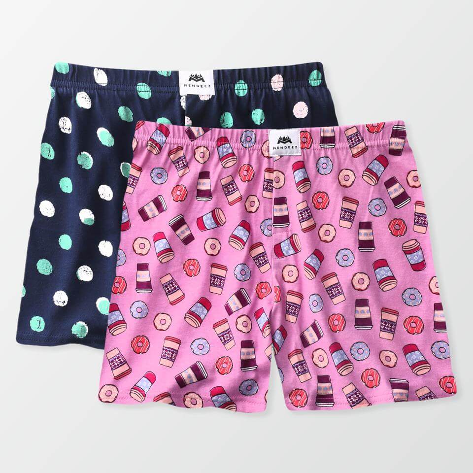 Jersey Boxer Shorts - Pack of 2 (3858393399405)