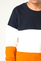 Spatter Color Block Sweatshirt - Mendeez PK 