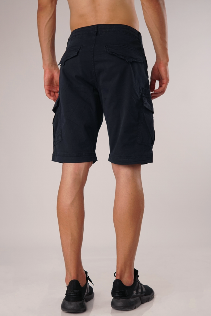 Navy Military Cargo Shorts-MENDEEZ-Shorts