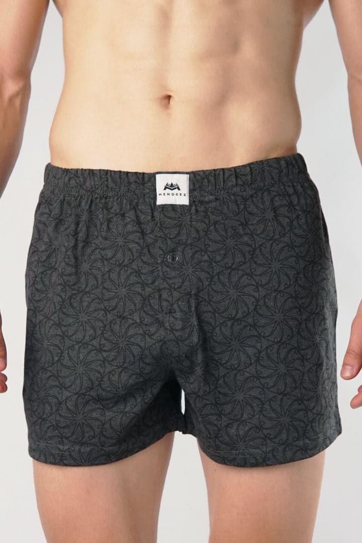 Artistic Pattern Jersey Boxer Shorts - Mendeez PK 