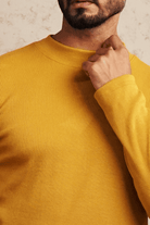 Mustard Mock Neck Sweatshirt - Mendeez PK 