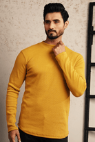 Mustard Mock Neck Sweatshirt - Mendeez PK 