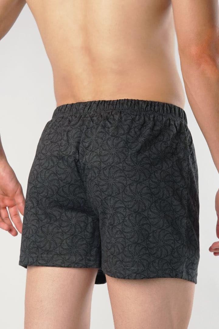 Artistic Pattern Jersey Boxer Shorts - Mendeez PK 