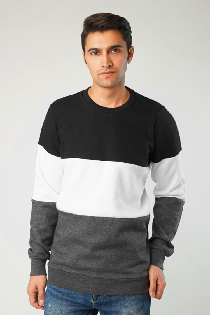 Beat Color Block Sweatshirt - Mendeez PK 