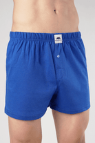 Royal Jersey Boxer Shorts-MENDEEZ-Boxers