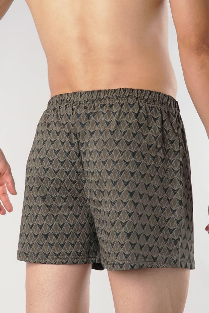 Arrow Pattern Jersey Boxer Shorts - Mendeez PK 