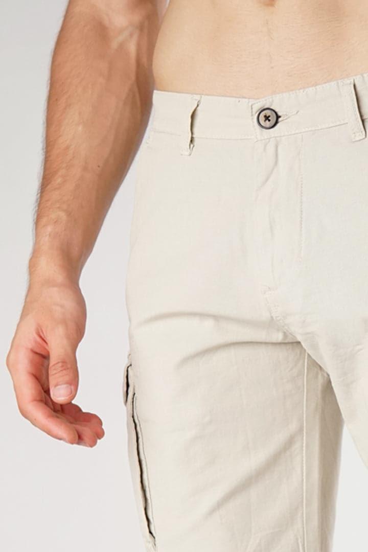 Beige Cargo Shorts - Mendeez PK 