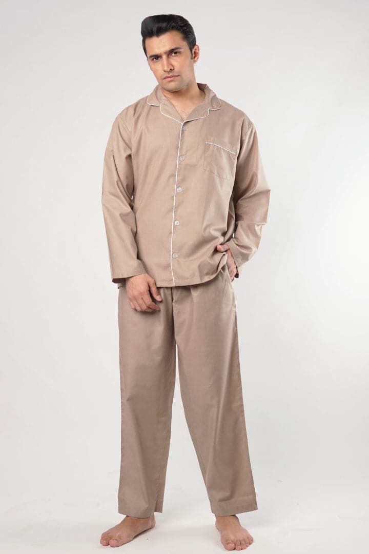 Brooklyn Beige Night Set - Mendeez PK 