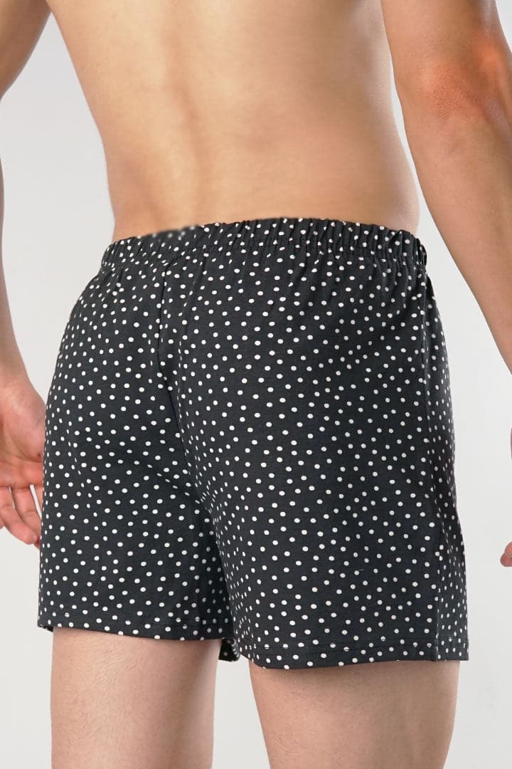 Polka Dots Jersey Boxer Shorts - Mendeez PK 