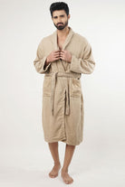 Nod Bathrobe - Beige - Mendeez PK 