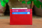 Red Leather Card Holder (1374305157229)