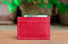 Red Leather Card Holder (1374305157229)