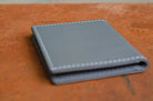 Grey Leather Wallet and card holder (1374305845357)