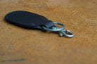 Black Leather Keychain (1374307450989)