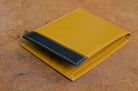 Tan Leather Wallet with black Highlight (1374351884397)