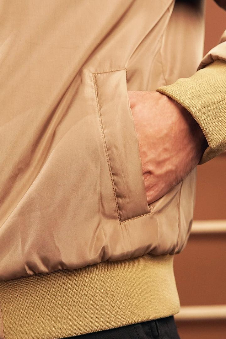 Light Beige Maverick Jacket - Mendeez PK 
