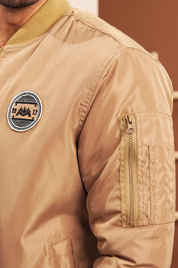 Light Beige Maverick Jacket - Mendeez PK 