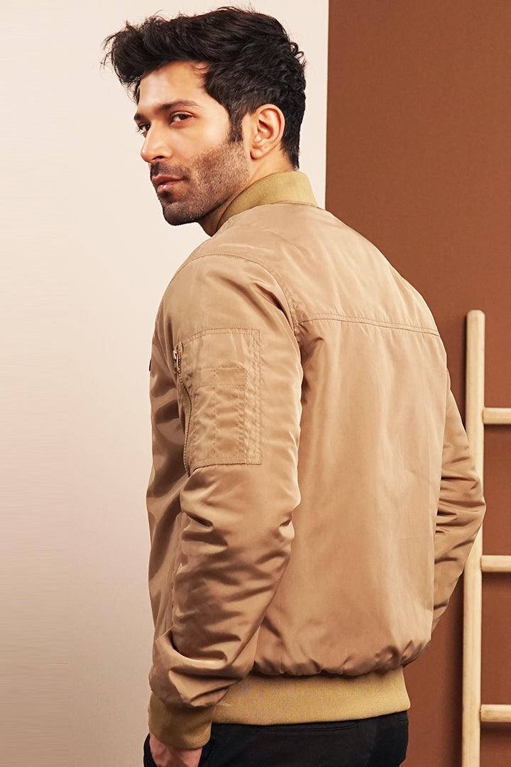 Light Beige Maverick Jacket - Mendeez PK 