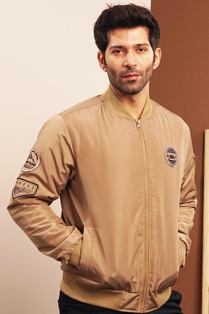 Light Beige Maverick Jacket - Mendeez PK 