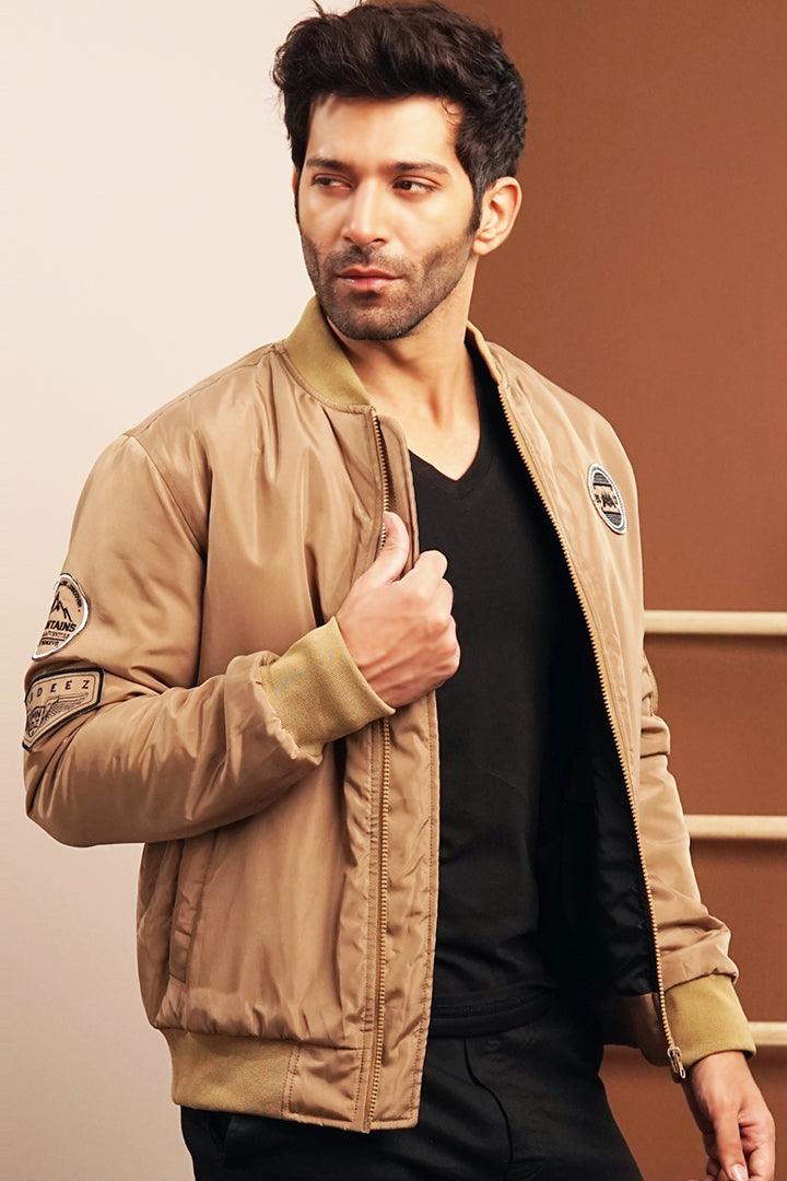 Light Beige Maverick Jacket - Mendeez PK 