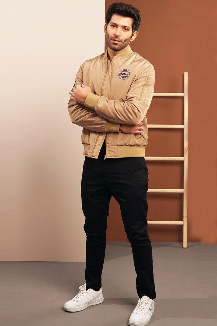 Light Beige Maverick Jacket - Mendeez PK 